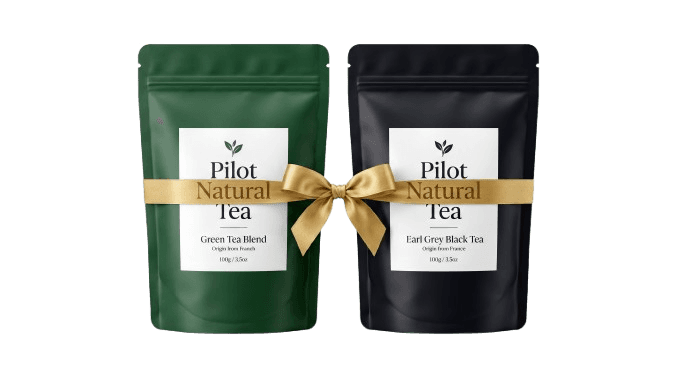 Premium Green Tea (250g) & Black Tea (250g) Combo